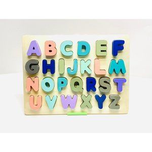 Wooden Alphabet Matching Puzzle
